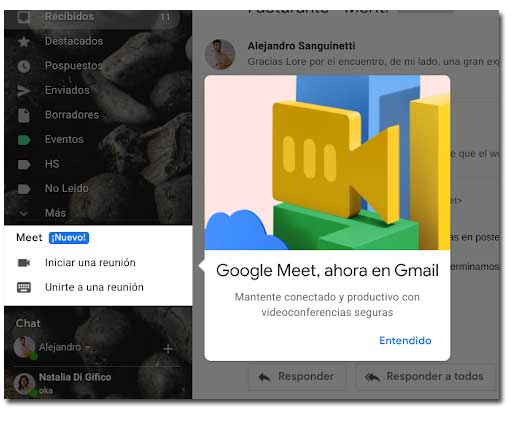 Meet-en-Gmail