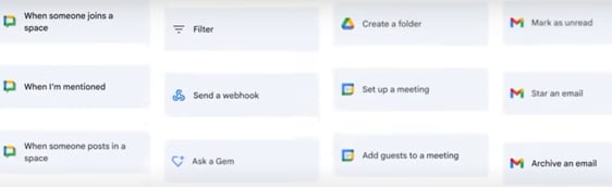 Google Workspace Studio items